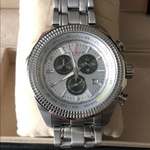 Akribos XXIV chronograph watch